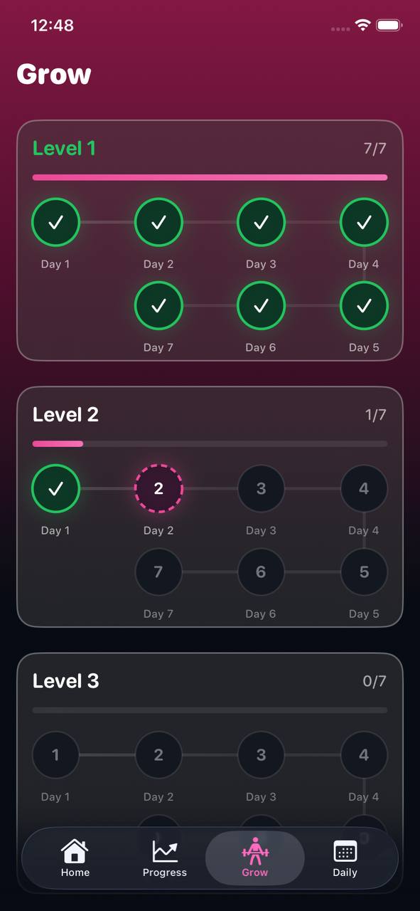 112-day Grow program
